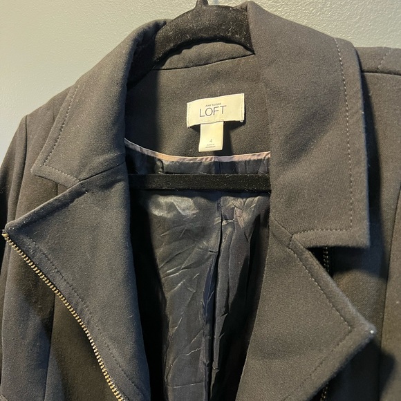 LOFT Black Women's Jacket - Picture 3 of 8